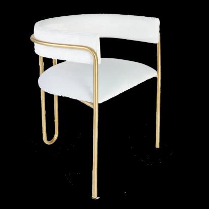 The Living Influence Loop Chair - Gold 1