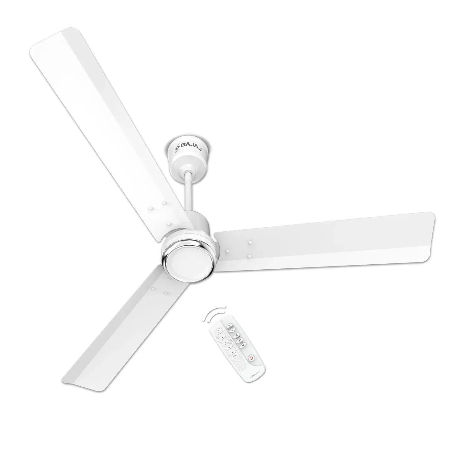 Bajaj Classico Sleek Plus 1200mm Ceiling Fan - Base White
