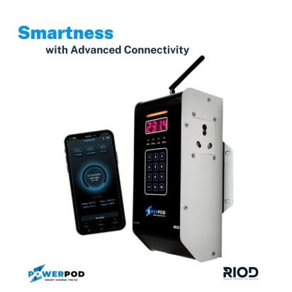 Riod EV Charging station PowerPod Home for Personal use by Riod for Multipurpose : Colours available: Black 1 1