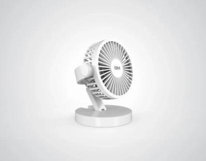 GM Modular Handy Air Pedestal Fan 150 mm - PEI060049WHGL by GM Modular : Colours available: White