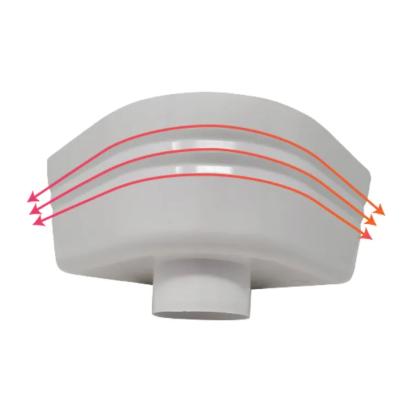 Aizar Spout Rain Gutters by Aizar : Colours available: White 4 4