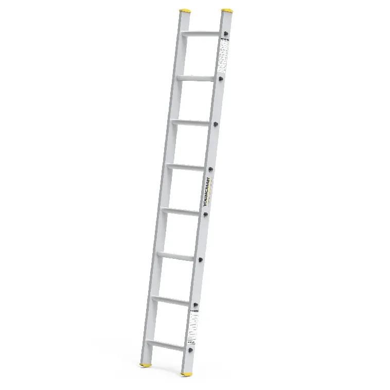 Youngman Y-Access Aluminum Wall Support Straight Ladder 8141
