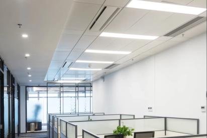 Knauf Ceiling Metal Ceiling Tile Armstrong Metal Works Lay-In by Knauf : Colours available: White