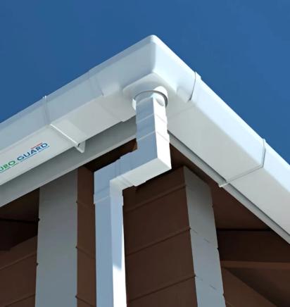 AV Roof Rainwater Gutter For Residential And Commercial Building by AV Roofings : Colours available: White 1 1
