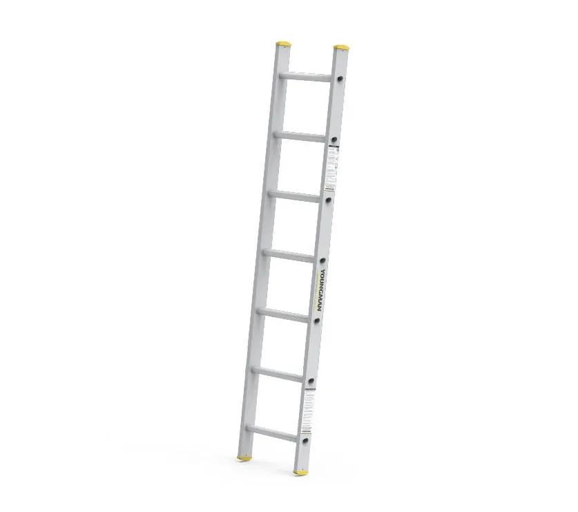 Youngman Y-Access Aluminum Wall Support Straight Ladder 8141 4