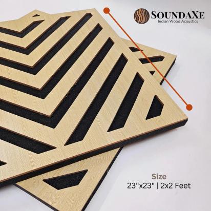 SoundaXe Vertigo Acoustic Panels Douglas Pine by MMT Acoustix 3 2