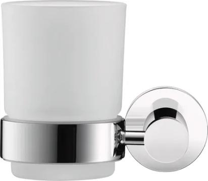 Duravit D-Code Glass Holder - 009919 by Duravit : Colours available: Chrome 3 1