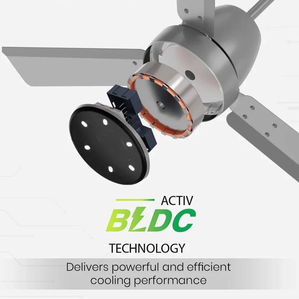 Crompton Energion NITEO BLDC Ceiling Fan - Matt Grey 4