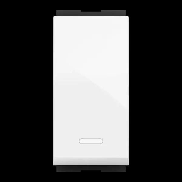 GM Modular Switches Ziano AA 1 622 - Glossy White