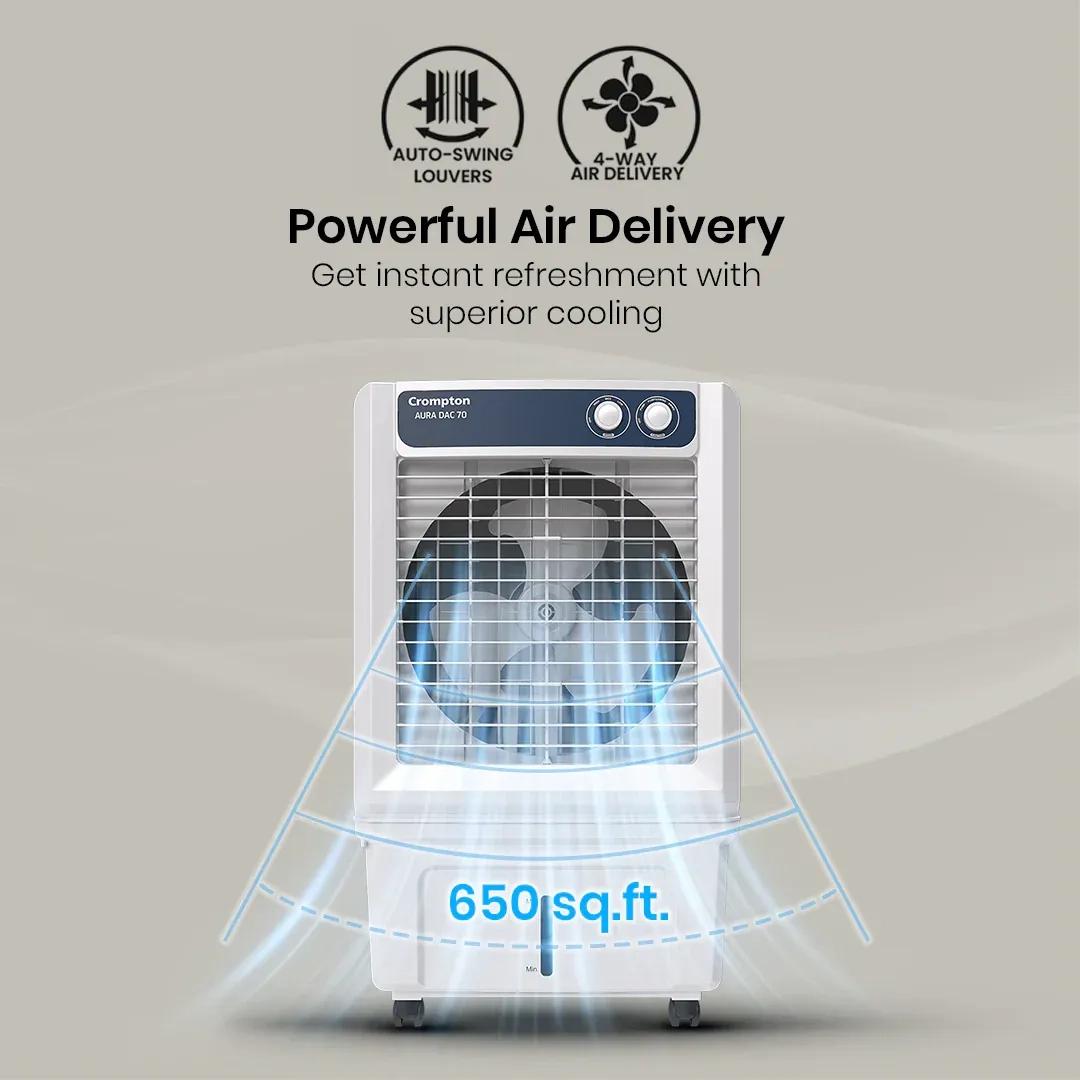 Crompton Aura Dac Air Cooler - 70-L 2