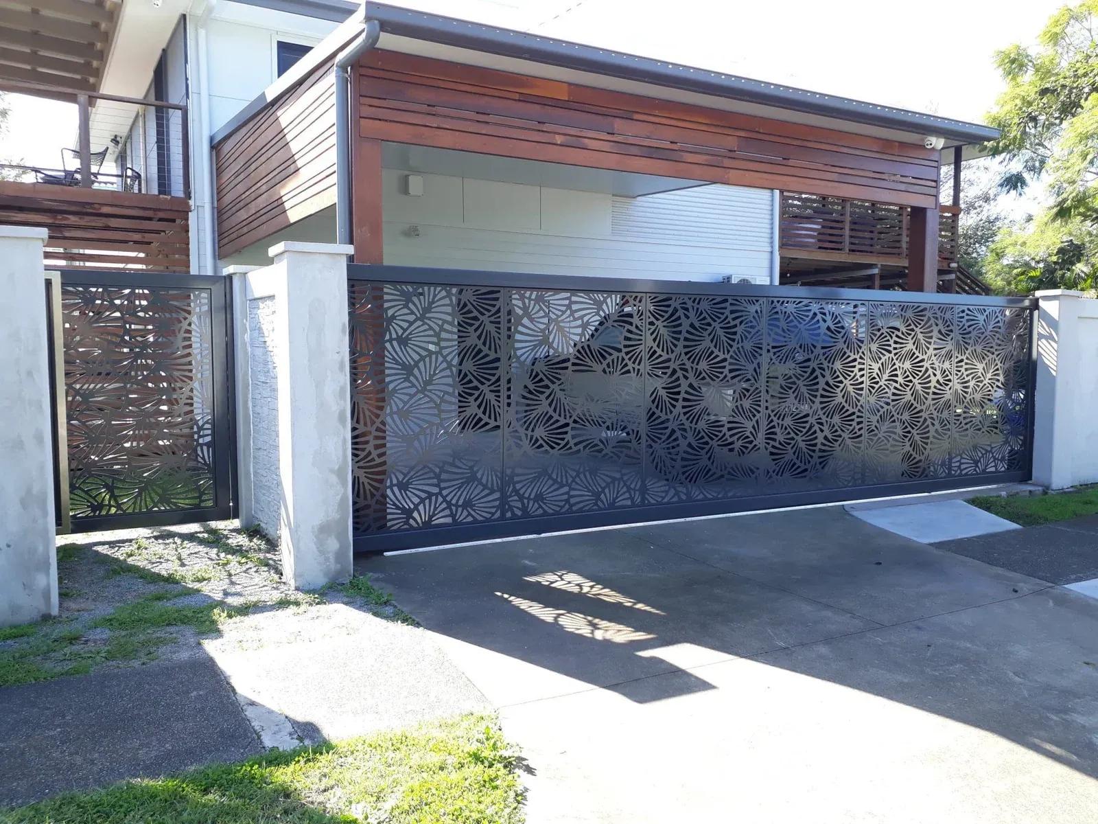 Tech Laser Cutting Compound Gate 047 Manuval Gate 1