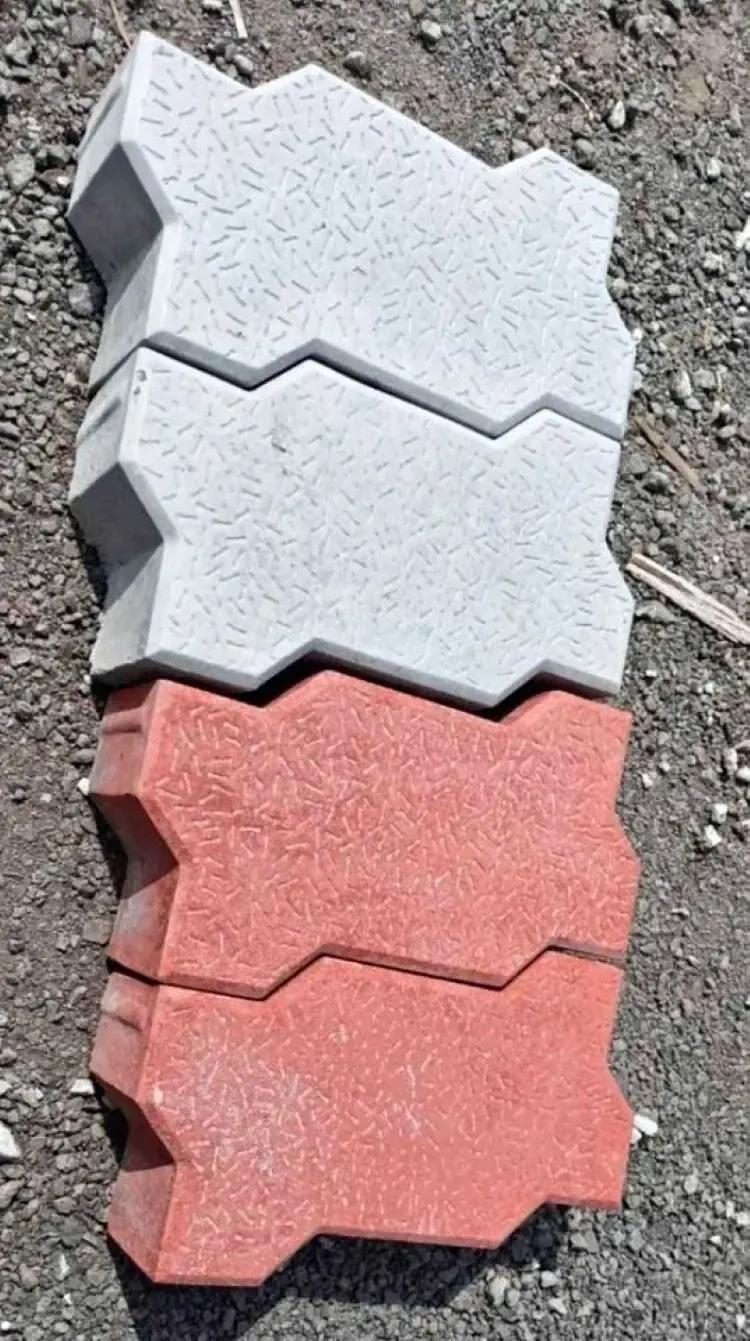 Velmurugan Rubber Mould Paver Block - ZigZag 2