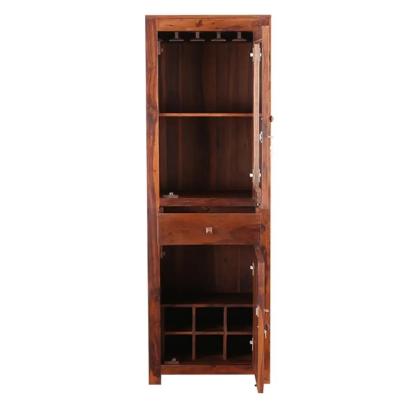 Daywithwood Solid Wood Bar Cabinet in Natural Finish by Day With Wood : Colours available: Brown 3 3