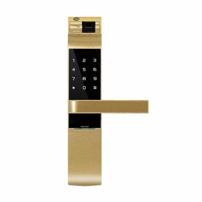 YDM 4109- A Series Biometric Smart Lock Gold by Yale