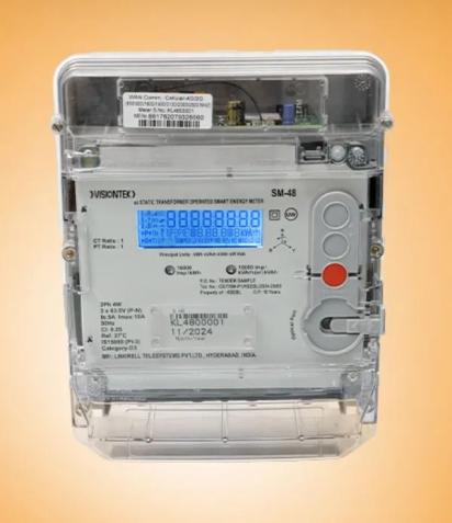 Visiontek Three-Phase HT Transformer Operated Smart Energy Meter SM-48 by Visiontek