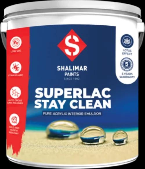 Shalimar Paints Superlac Stay Clean Premium Emulsion