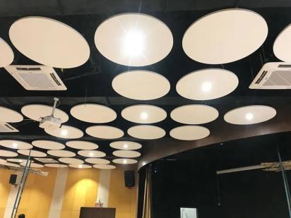 Anutone Soft Subtex Clouds Circle by Anutone : Colours available: White
