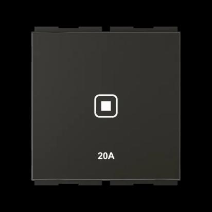 GM Modular 20A Switch - 2 Module I-Fi AA 2 524 - Graphite Magnesia by GM Modular : Colours available: DimGray
