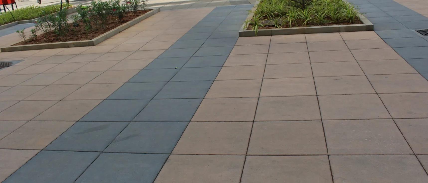 Basant Betons Flags Shot Blasted Finish Paver Block - Black 1