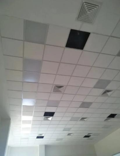 Aerolite Plain Acoustic Ceiling Tile by Aerolite : Colours available: White