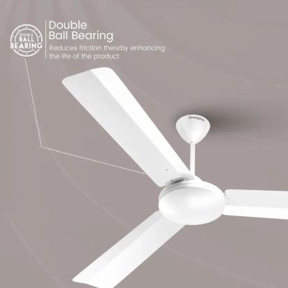 Crompton  High Speed Jura Prime Star Rated Ceiling Fan by Crompton for Multipurpose : Colours available: White 4 3