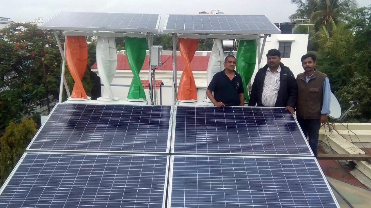 Windstream Solarmill® SM2-6P Roof-Top Wind and Solar Hybrid Energy System 3