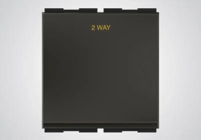 GM Modular Switches Zicono AA 2 368 - Graphite Magnesia by GM Modular : Colours available: Graphite