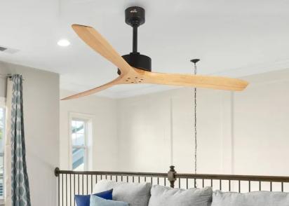 TheFanStudio Propellor - Ceiling Fan by The Fan Studio : Colours available: Tan