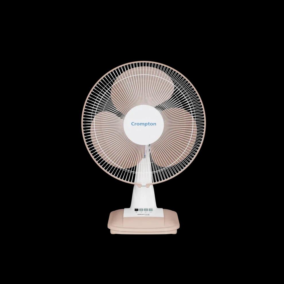 Crompton Hiflo Neo Table Fan - Coffee Brown