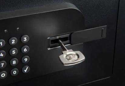 Yss-250-Eb1 Smart Digital Safe Locker-Home by Yale for Home : Colours available: Black 4 5