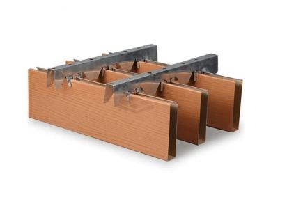 Histeel Baffle ceiling systems by Hi Steel for Interior : Colours available: Brown 1 3