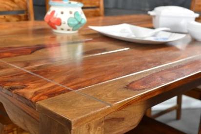 Natural Living Sheesham Wood Four Seater Sonu Dining 4