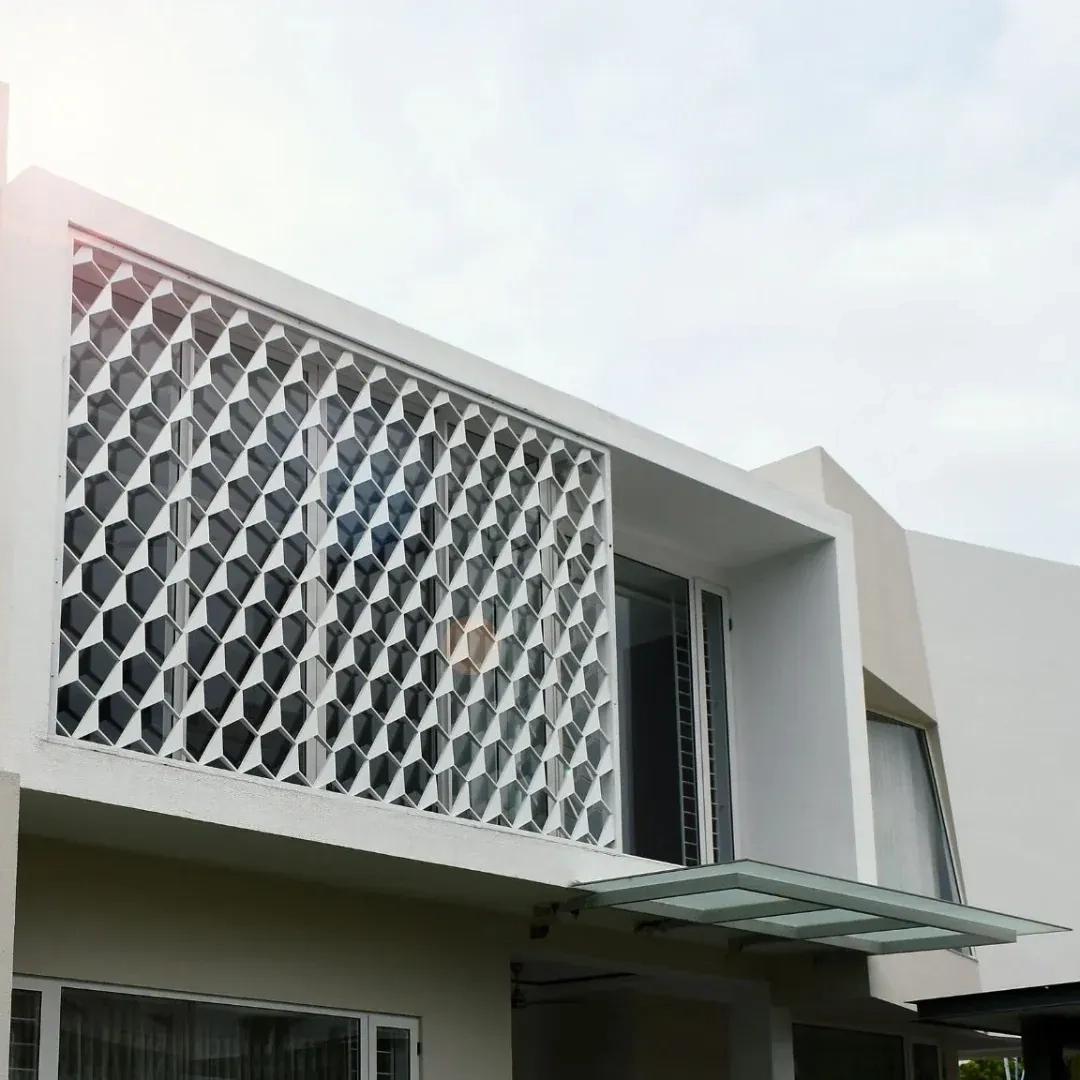 Justfence 3D Aluminum Screens Fence