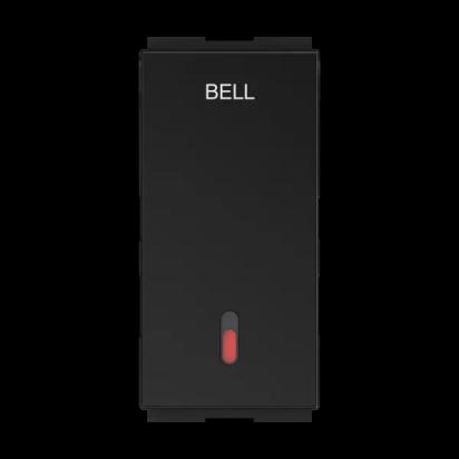 GM Modular Zenova 6AX Bell Push Switch with Indicator (LED) AA 1 334-Electric Grey by GM Modular : Colours available: DimGray