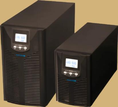 Prostarm APFC Online UPS - PM900 PRO (1 - 3kVA) by Prostarm : Colours available: Black