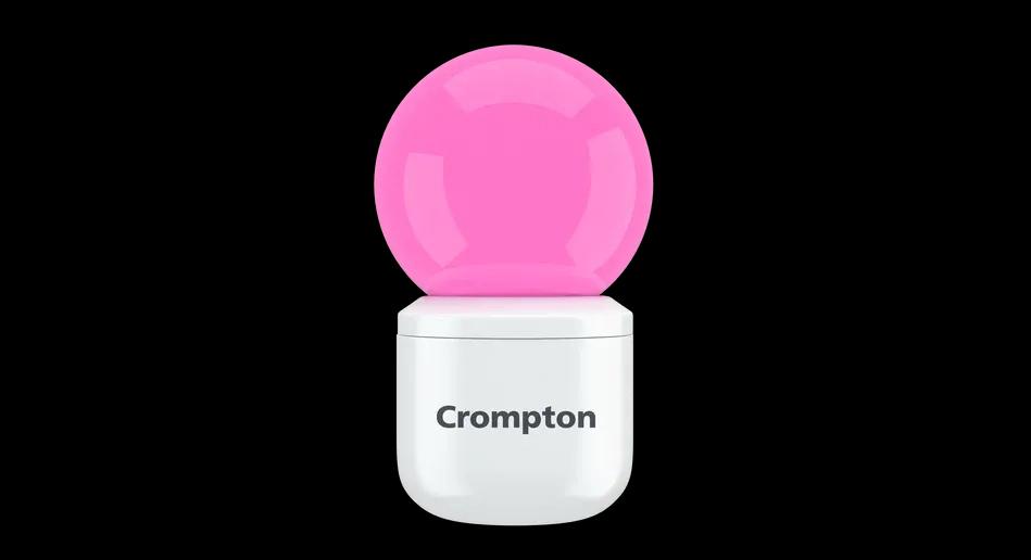 Crompton 0.5W LED Deco Socket Lamp - Pink