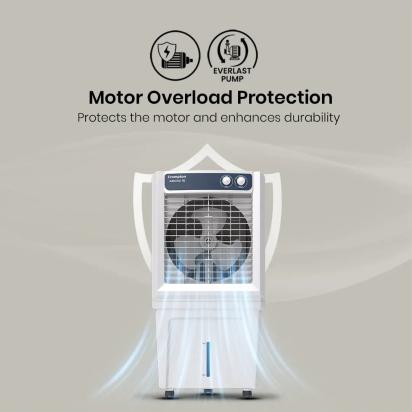 Crompton Aura Dac Air Cooler - 110-L by Crompton : Colours available: White, RoyalBlue 10 7