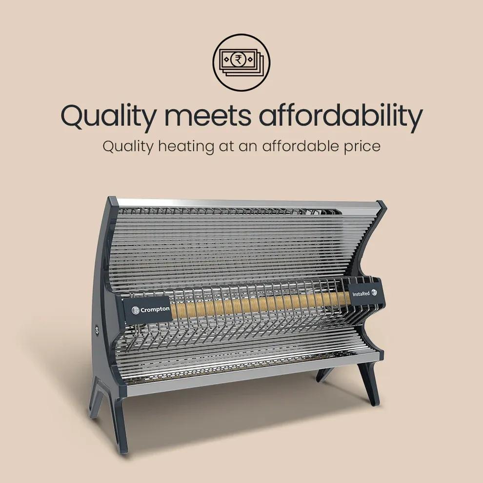 Crompton Insta Red 1000 W Room Heater 2