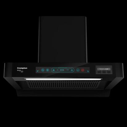 Crompton Sylvaire (Box) Chimney | Filterless 60CM by Crompton : Colours available: Black