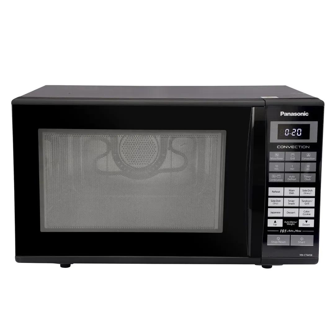 Panasonic 27L Convection Microwave Oven (NN-CT645BFDG, Black Mirror, 360 Heat Wrap, Magic Grill, 101 Auto Cook Menus) 1