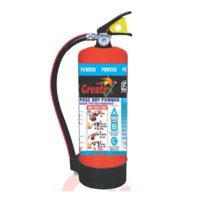 Greatex 4 Kg ABC Stored Pressure Type Fire Extinguisher by Greatex : Colours available: Black, Red