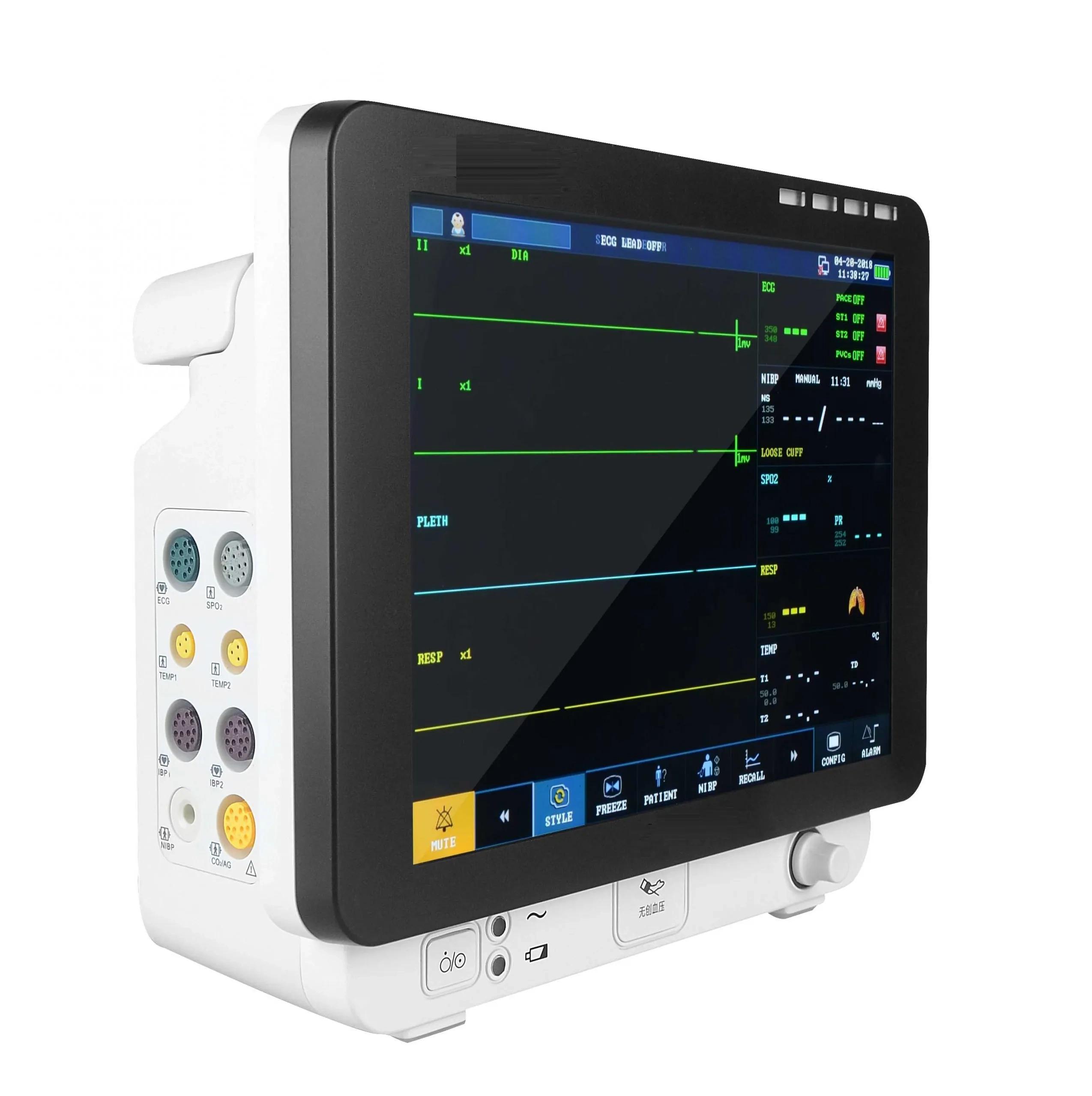 Sumit Surgical 5 Parameter Patient Monitor Black Color SSI-9500 1