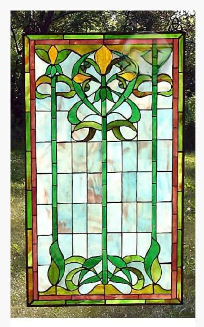 Art-n-Glass Stained Glass by Art N Glass for Window, Doors 3 3