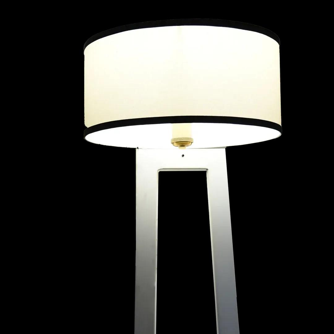 The Living Influence Minimalist White Floor Lamp 3