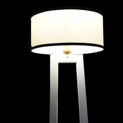 The Living Influence Minimalist White Floor Lamp 3