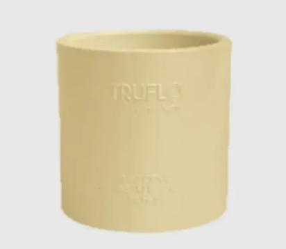 Truflo CPVC Pipes Coupler Plain - CF01000050 by Truflo by Hindware for Hot and Cold Water : Colours available: Yellow