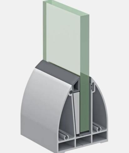 SG 20 CP T Continuous Base Profile Glass Supporting System by S Grip for Balcony, Stairs 9 1