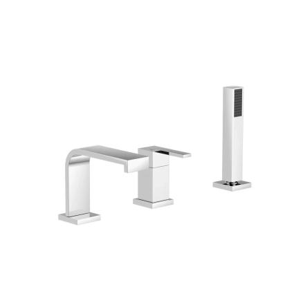 Artize Single Lever 3 Hole Bath Tub Mixer - Chrome - LEB-CHR-45277