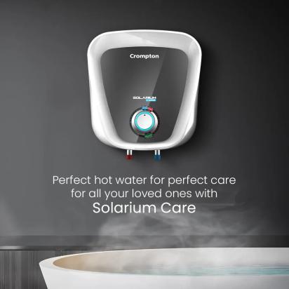Crompton Solarium Care, 2000W Storage Water Heater - 10-L by Crompton : Colours available: White 7 1