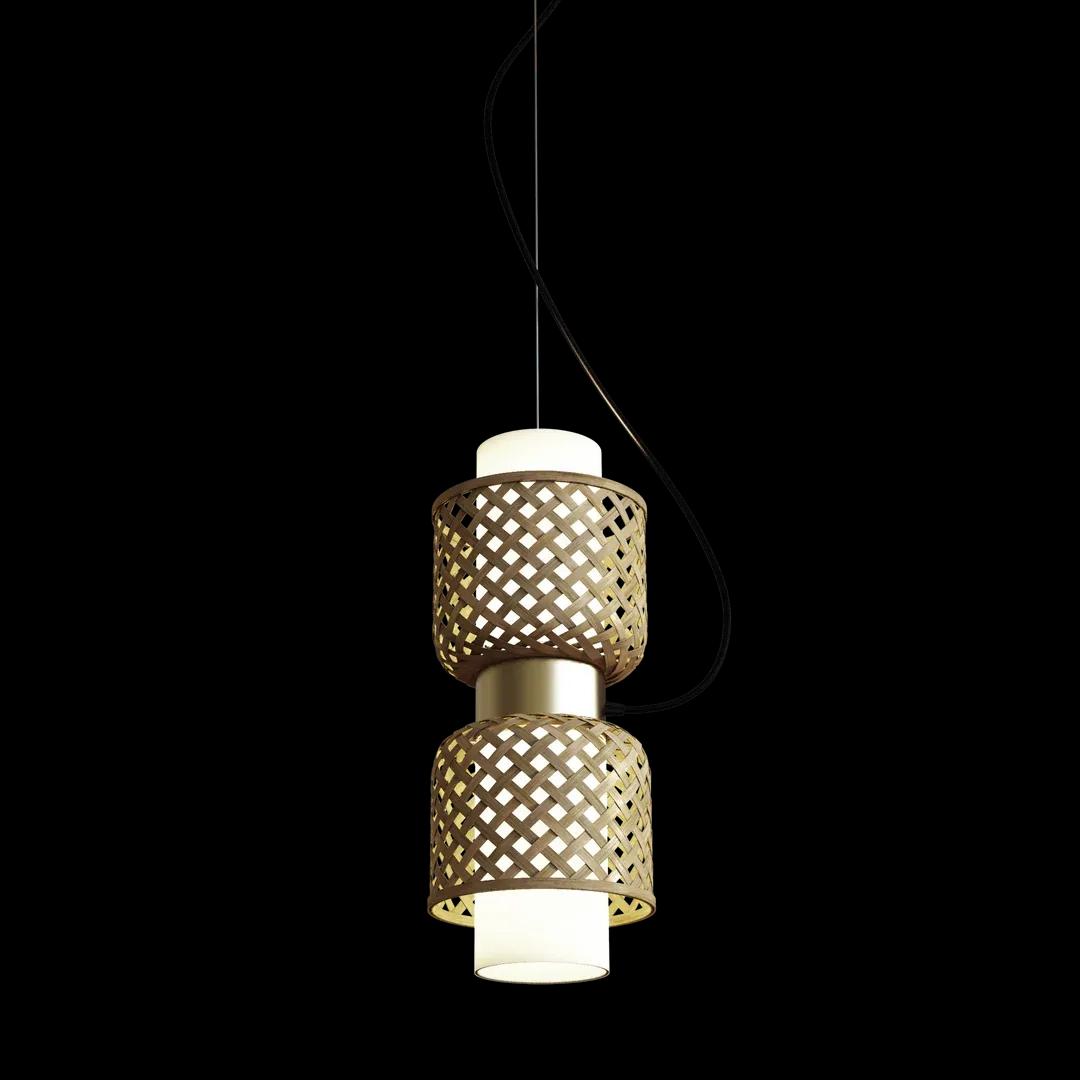 The Living Influence Metamorphosis Bamboo Pendant Lamp 3